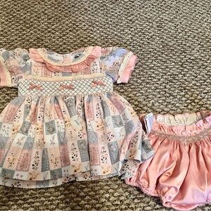 Patchwork bloomer set